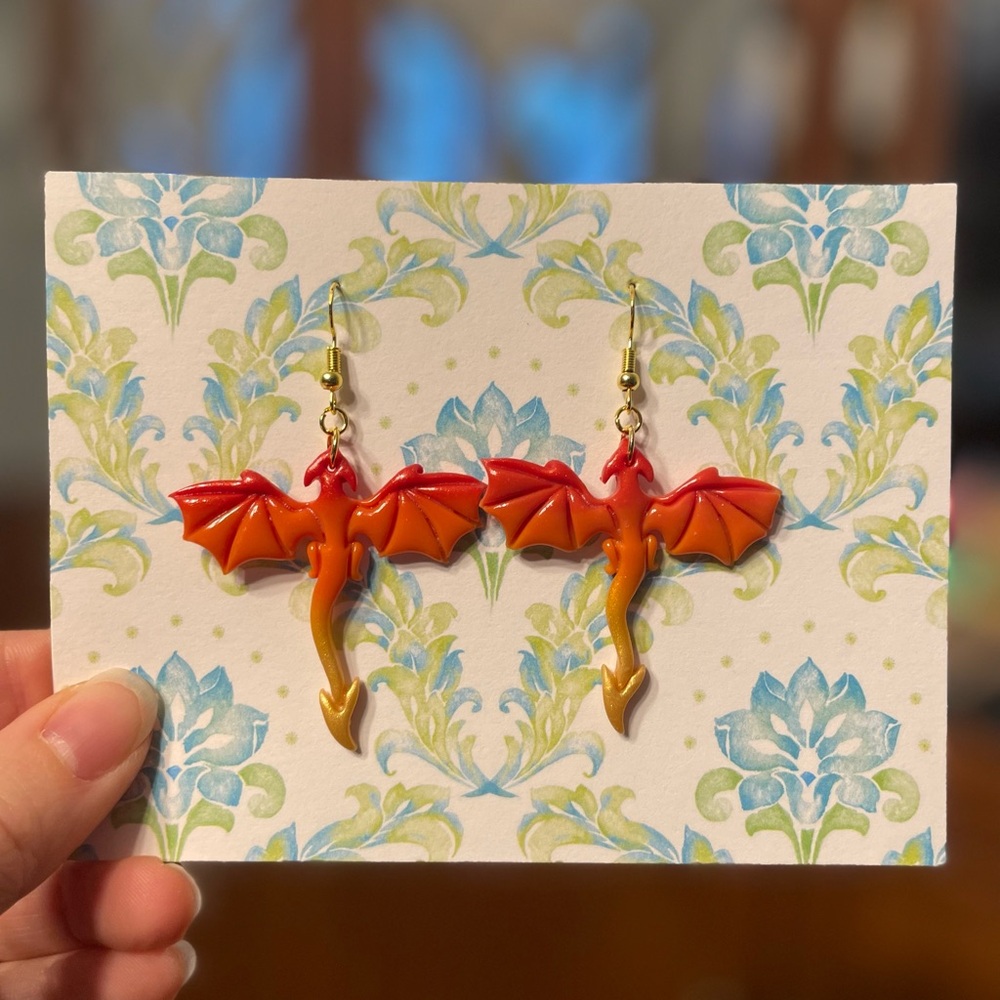 Dragon Earrings